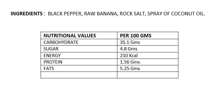 Baked Black Pepper Banana Wafers