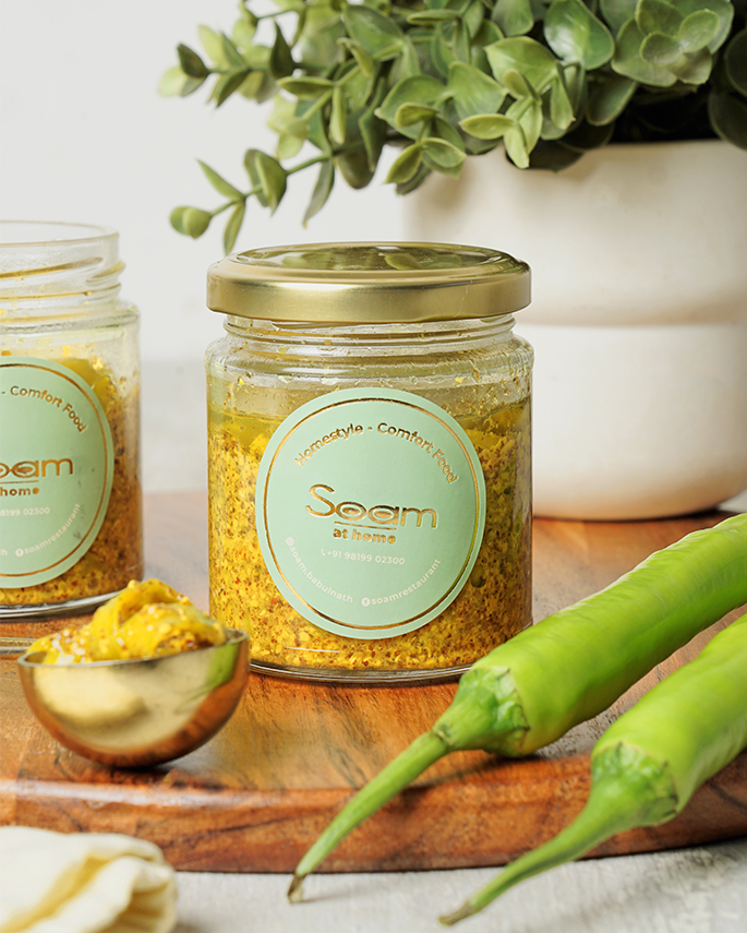 Green Chilli Pickle