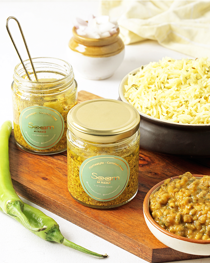 Green Chilli Pickle