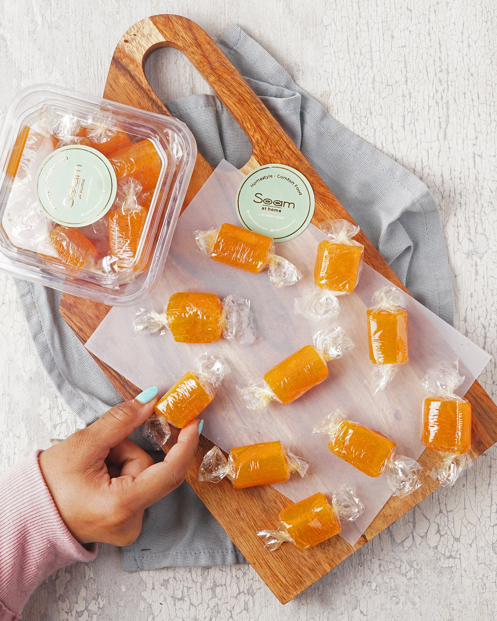 Aam Papad Cubes